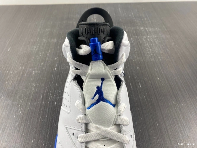 Kicktheory Blue Retro 6 Air Sport 384664-107 (2014) Jordan 0715